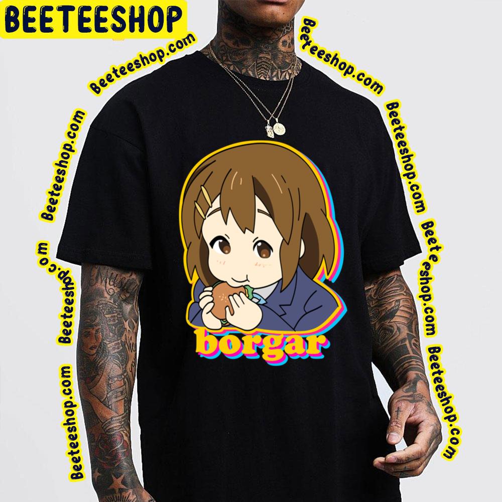 Borgar Yui K-On! Trending Unisex T-Shirt Borgar Yui K-On! Trending Unisex T-Shirt