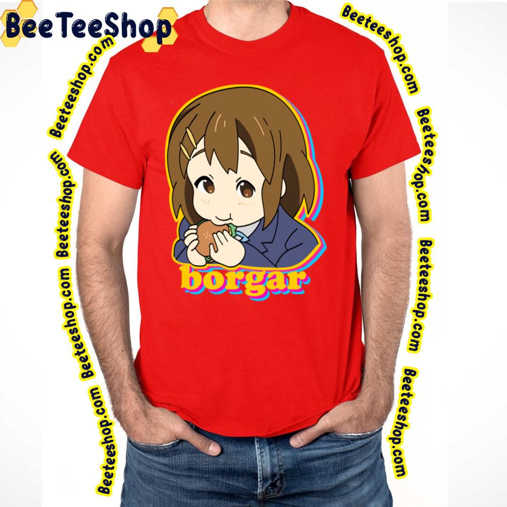 Borgar Yui K-On! Trending Unisex T-Shirt Borgar Yui K-On! Trending Unisex T-Shirt