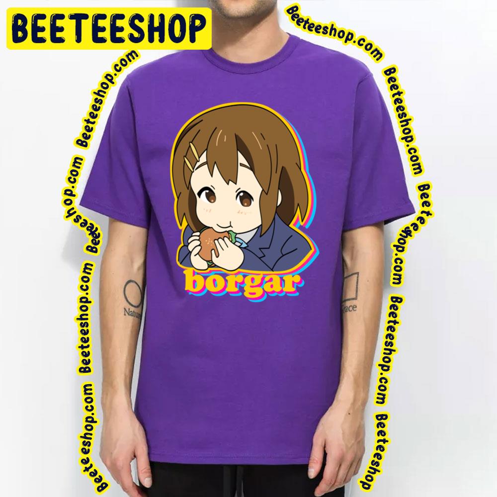 Borgar Yui K-On! Trending Unisex T-Shirt Borgar Yui K-On! Trending Unisex T-Shirt
