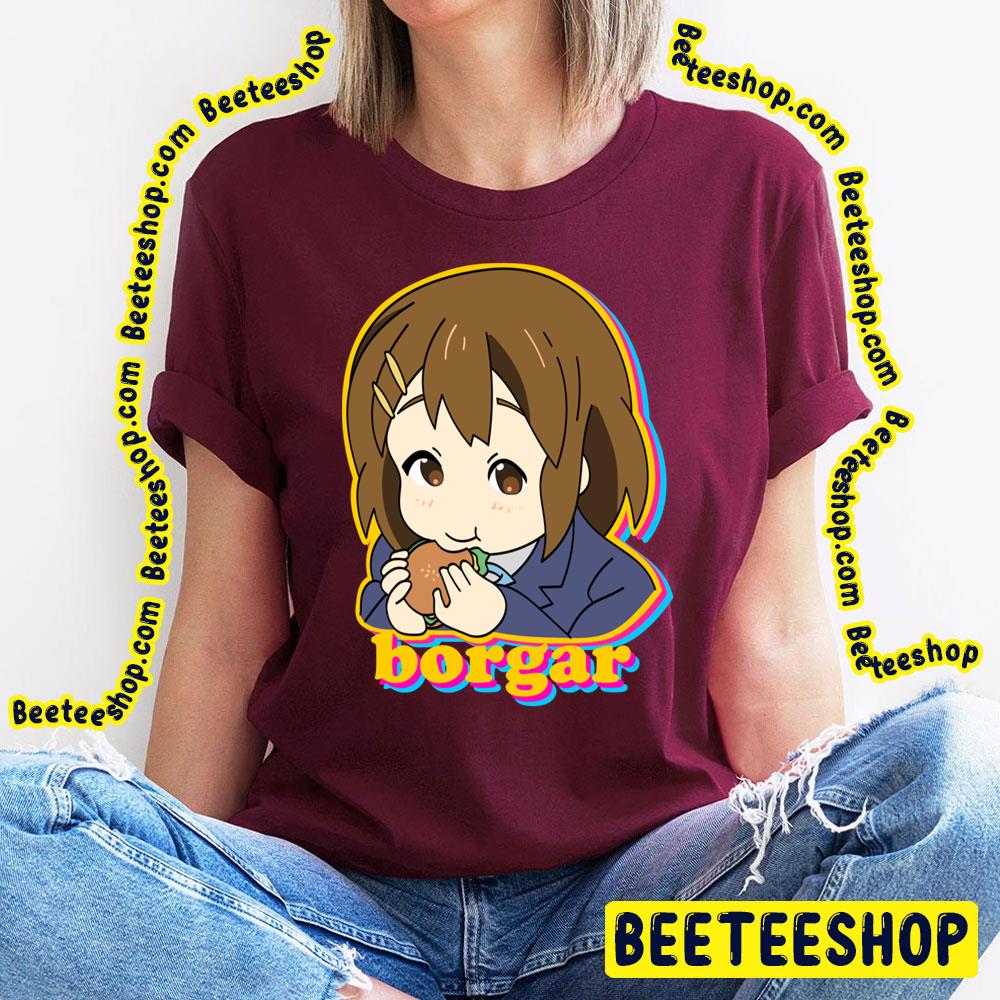 Borgar Yui K-On! Trending Unisex T-Shirt Borgar Yui K-On! Trending Unisex T-Shirt