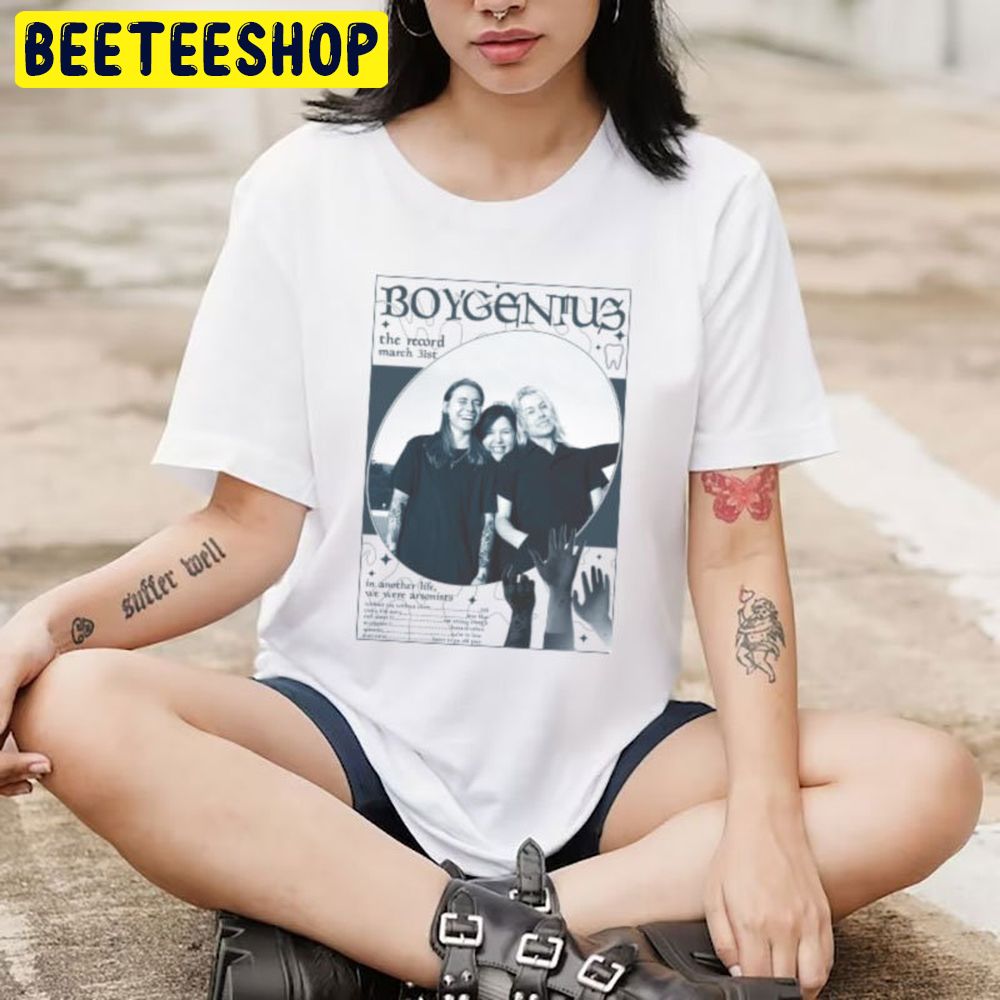 Boygenius The Record Indie Rock Music Trending Unisex T-Shirt Boygenius The Record Indie Rock Music Trending Unisex T-Shirt
