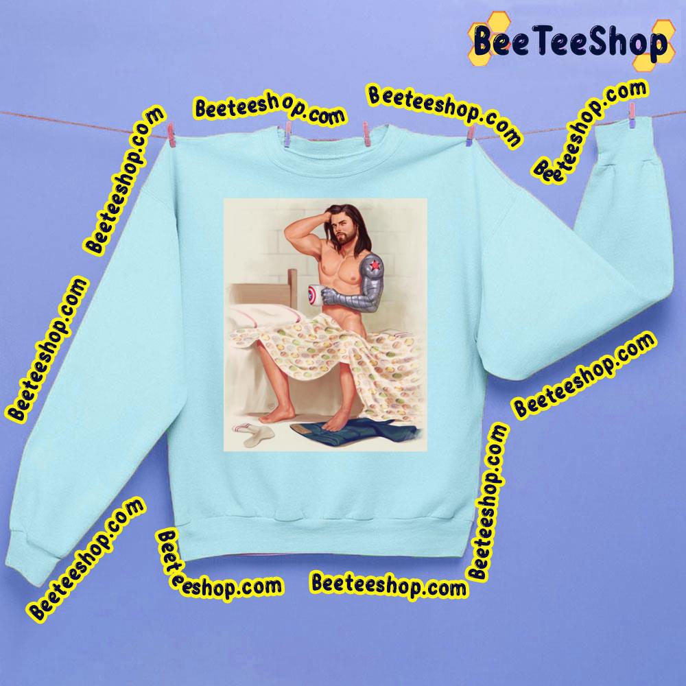 Bucky Barnes Nude Trending Unisex Sweatshirt Bucky Barnes Nude Trending Unisex Sweatshirt