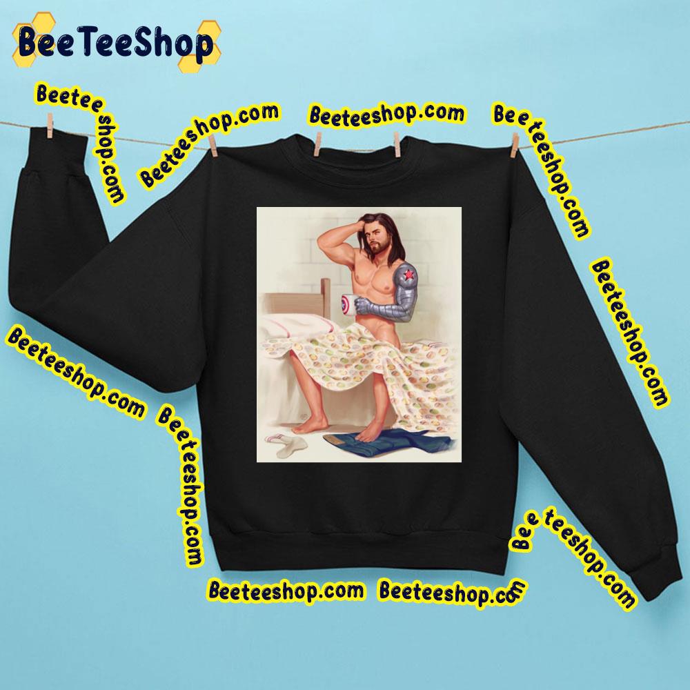Bucky Barnes Nude Trending Unisex Sweatshirt Bucky Barnes Nude Trending Unisex Sweatshirt