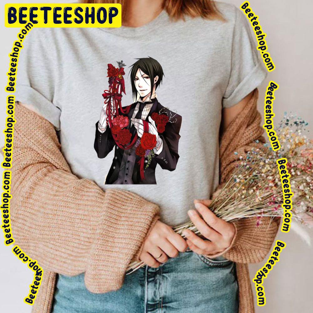Butler Sebastian Michaelis Kuroshitsuji Trending Unisex T-Shirt Butler Sebastian Michaelis Kuroshitsuji Trending Unisex T-Shirt