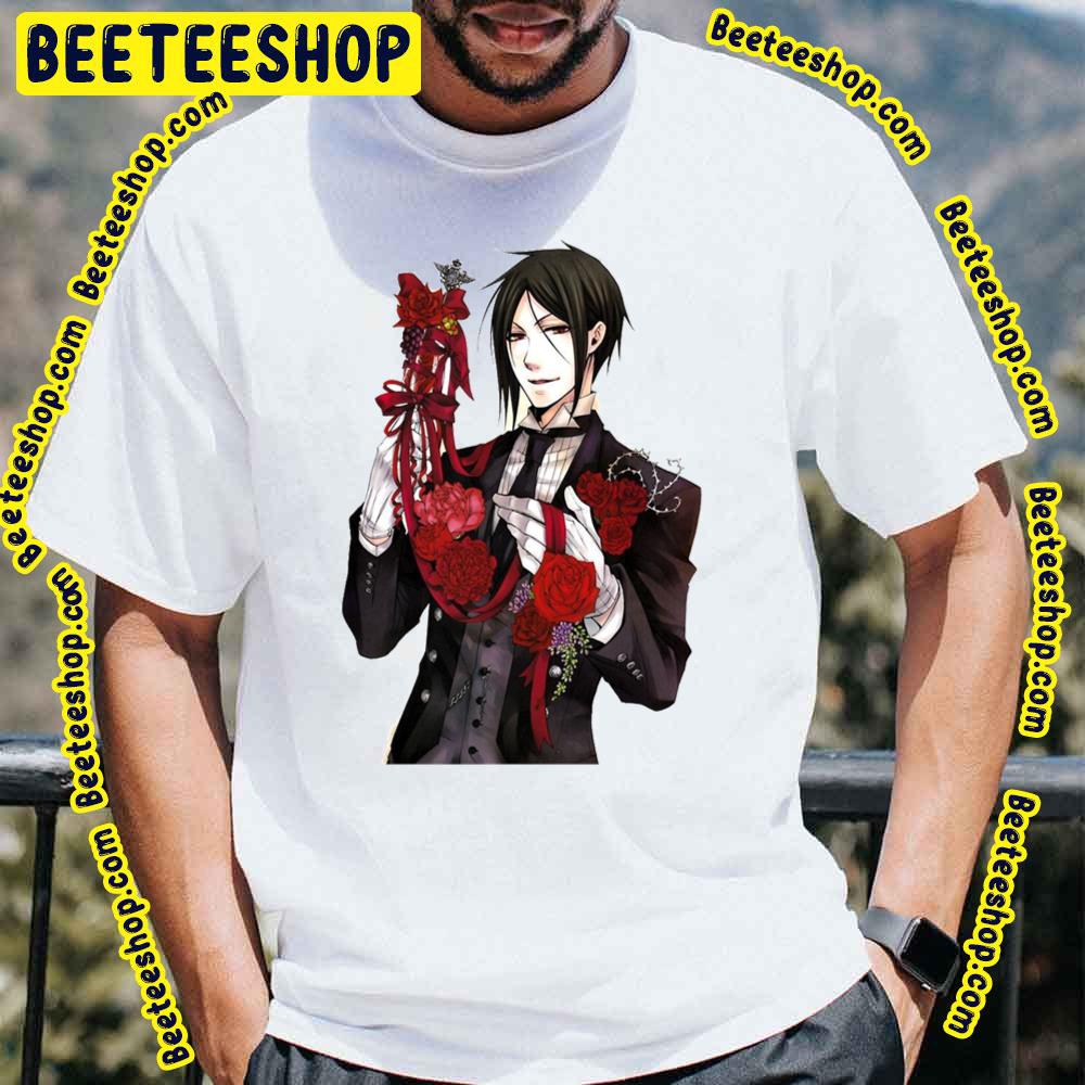 Butler Sebastian Michaelis Kuroshitsuji Trending Unisex T-Shirt Butler Sebastian Michaelis Kuroshitsuji Trending Unisex T-Shirt