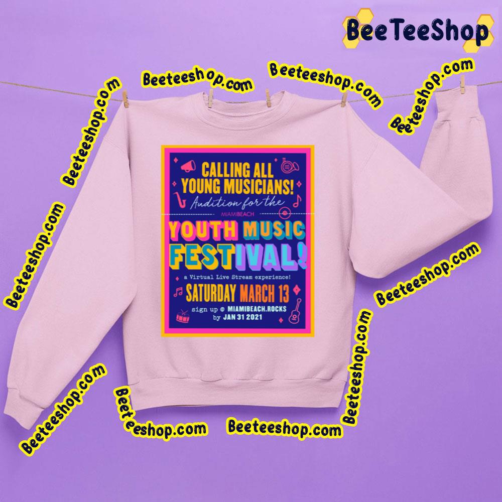 Calling All Young Musicians Youth Music Festival 2021 Trending Unisex Sweathirt Calling All Young Musicians Youth Music Festival 2021 Trending Unisex Sweathirt