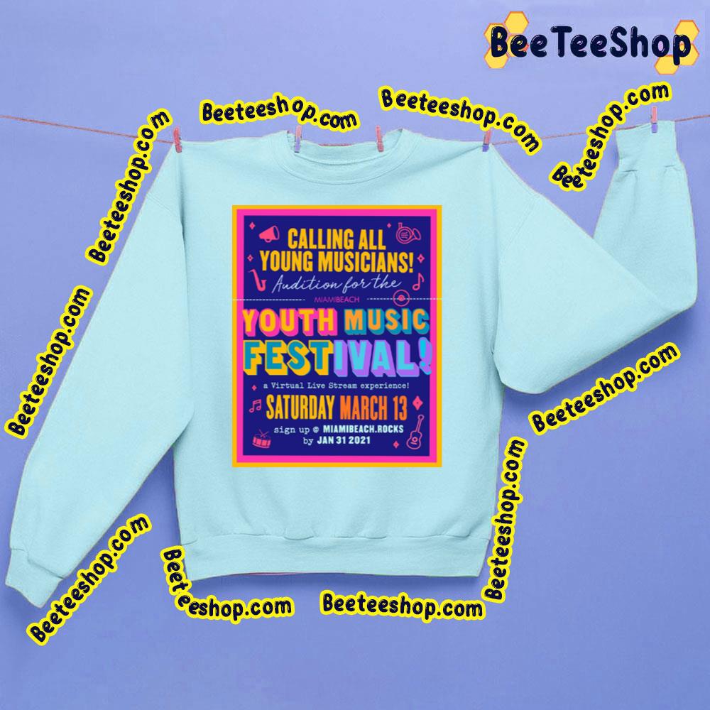 Calling All Young Musicians Youth Music Festival 2021 Trending Unisex Sweathirt Calling All Young Musicians Youth Music Festival 2021 Trending Unisex Sweathirt