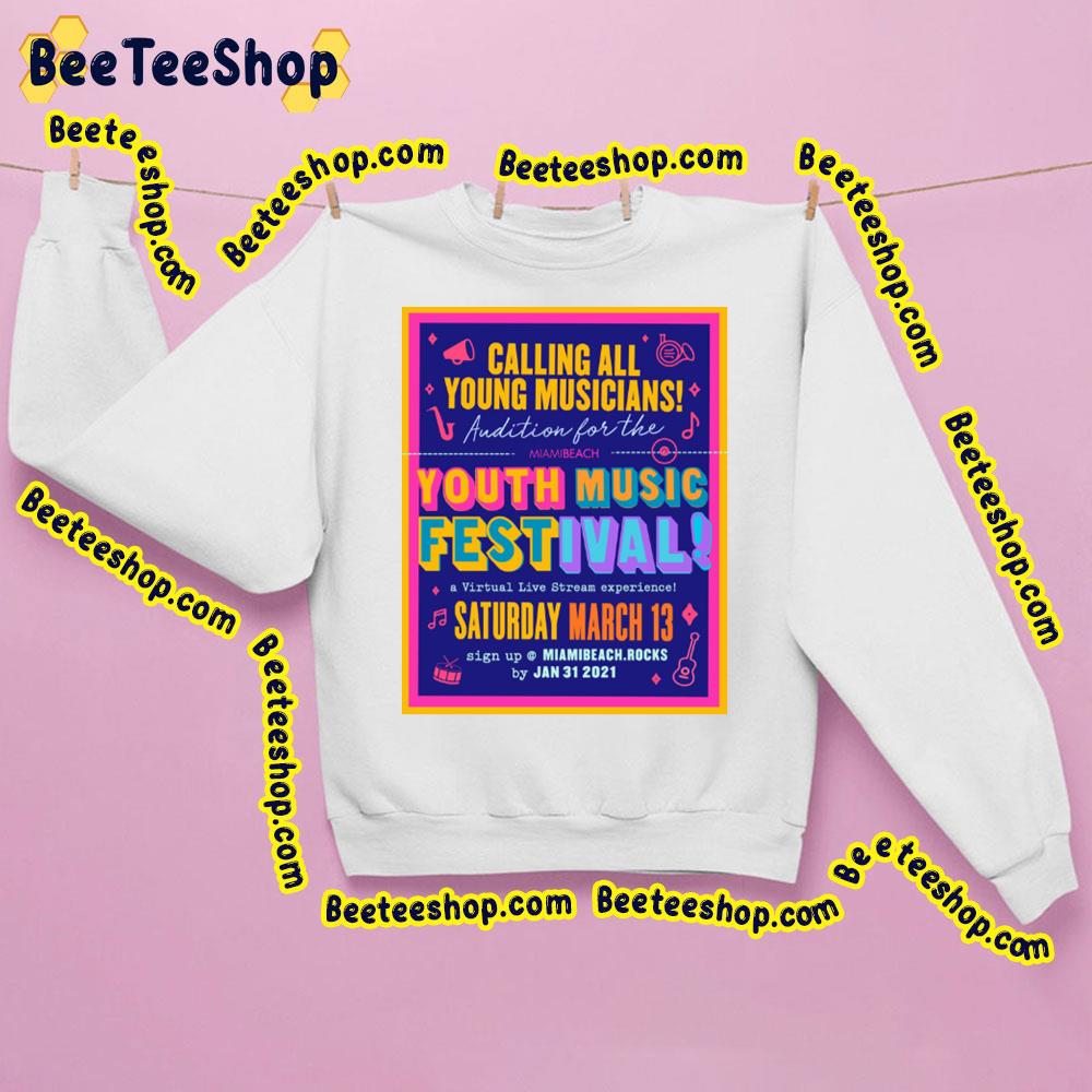 Calling All Young Musicians Youth Music Festival 2021 Trending Unisex Sweathirt Calling All Young Musicians Youth Music Festival 2021 Trending Unisex Sweathirt