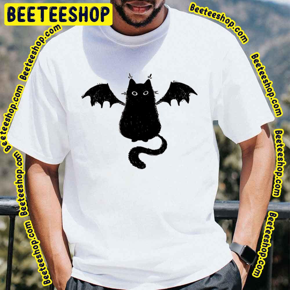 Cartoon Cat Mushroom Halloween Trending Unisex T-Shirt Cartoon Cat Mushroom Halloween Trending Unisex T-Shirt