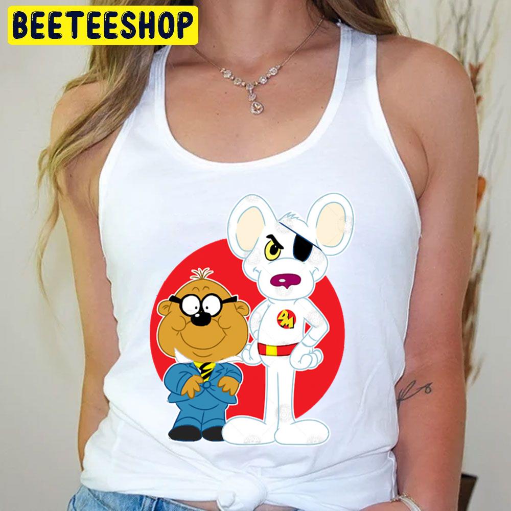Cartoon Danger Mouse Trending Unisex T-Shirt Cartoon Danger Mouse Trending Unisex T-Shirt