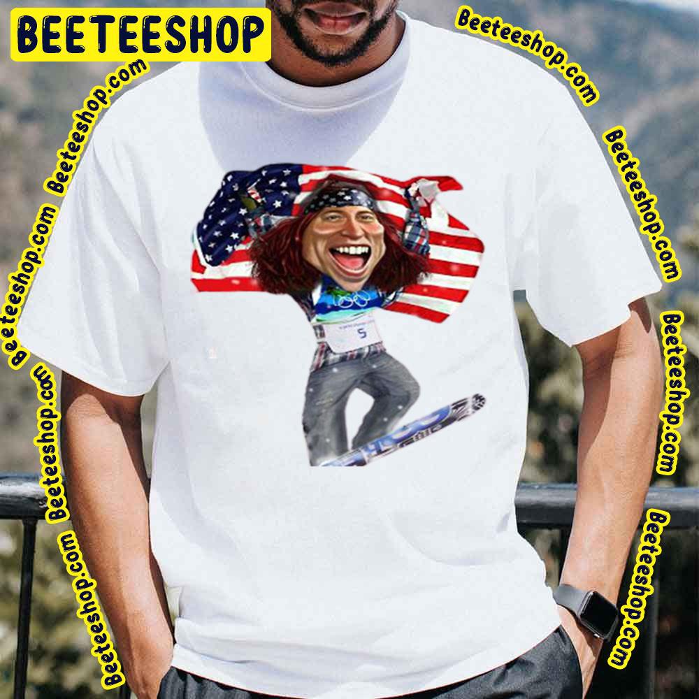 Cartoon Shaun White Trending Unisex T-Shirt Cartoon Shaun White Trending Unisex T-Shirt