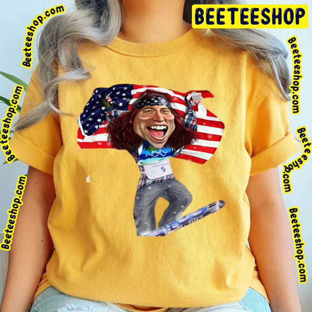 Cartoon Shaun White Trending Unisex T-Shirt Cartoon Shaun White Trending Unisex T-Shirt
