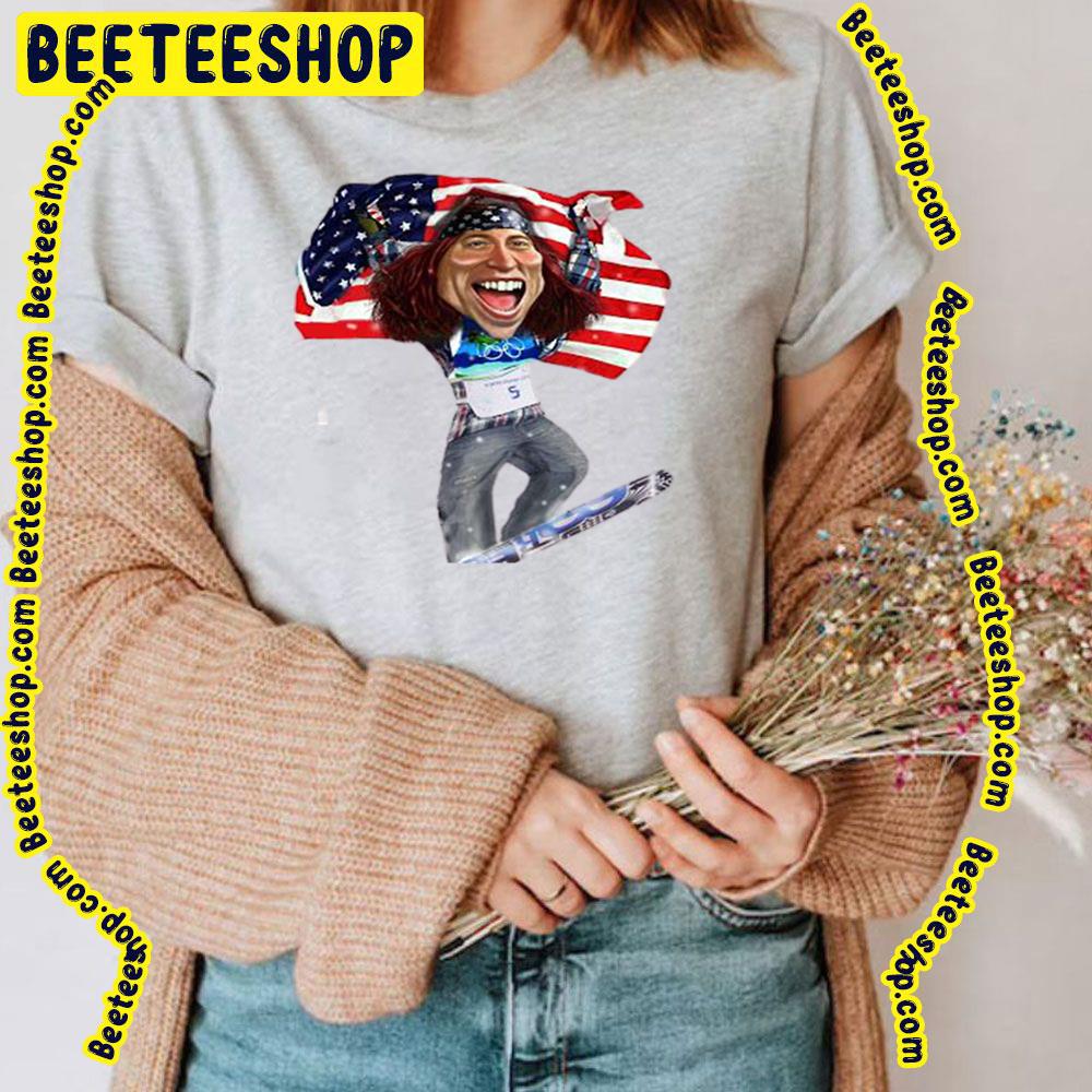 Cartoon Shaun White Trending Unisex T-Shirt Cartoon Shaun White Trending Unisex T-Shirt
