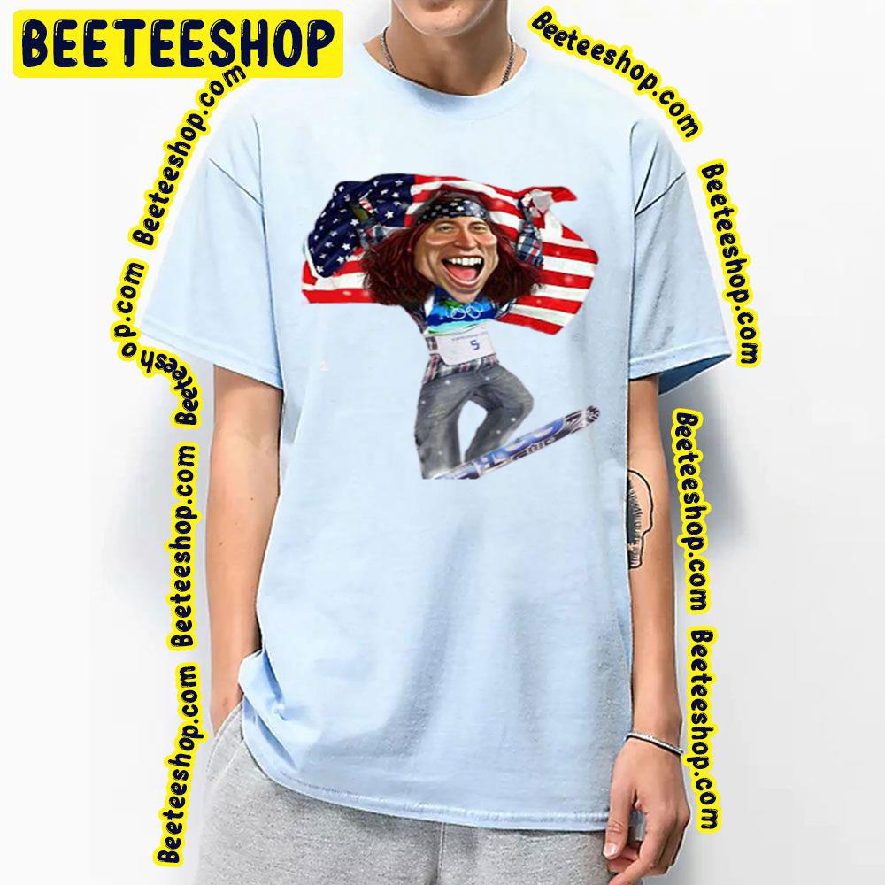 Cartoon Shaun White Trending Unisex T-Shirt Cartoon Shaun White Trending Unisex T-Shirt