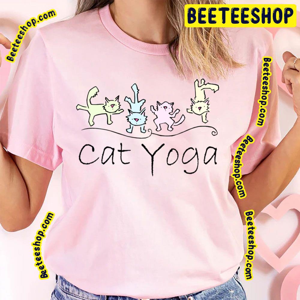 Cat Yoga Trending Unisex T-Shirt Cat Yoga Trending Unisex T-Shirt
