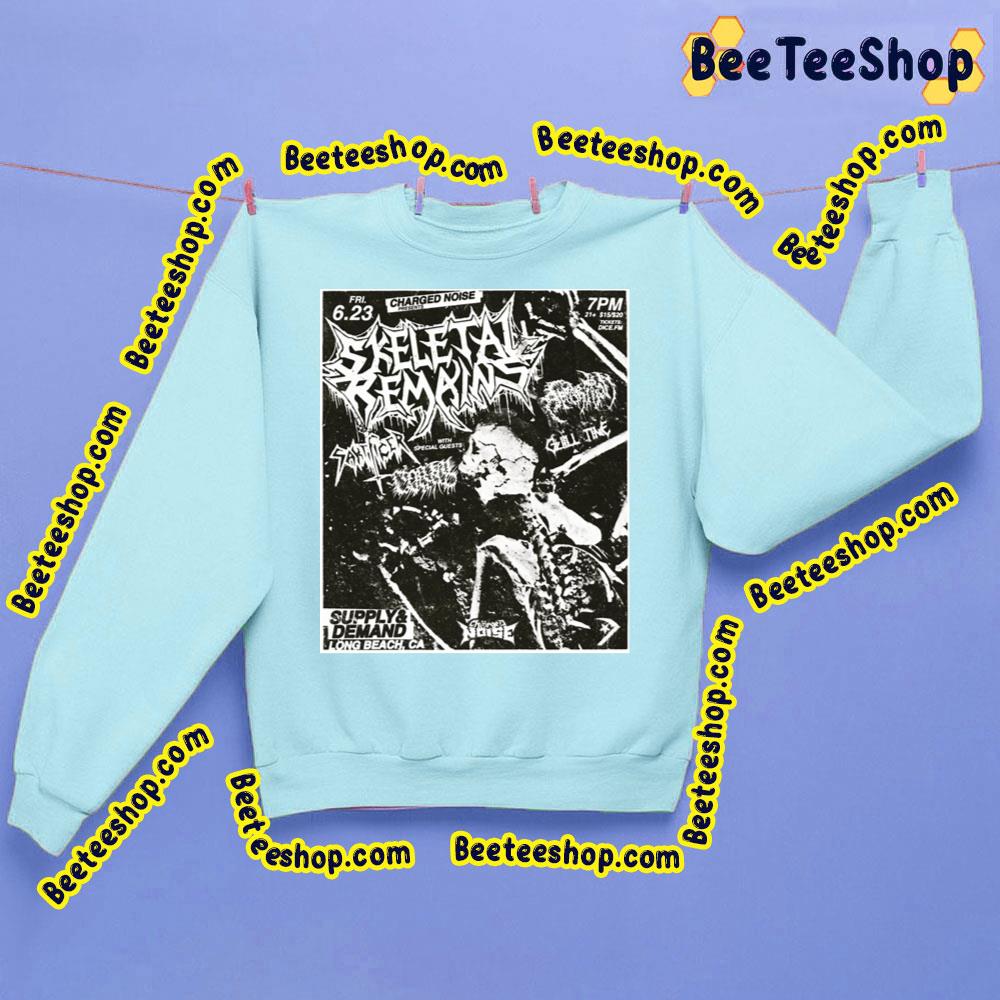 Charged Noise Skeletal Remains 2023 Trending Unisex Sweatshirt Charged Noise Skeletal Remains 2023 Trending Unisex Sweatshirt