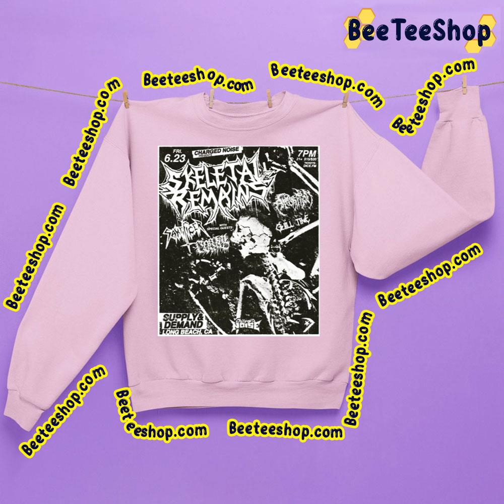 Charged Noise Skeletal Remains 2023 Trending Unisex Sweatshirt Charged Noise Skeletal Remains 2023 Trending Unisex Sweatshirt