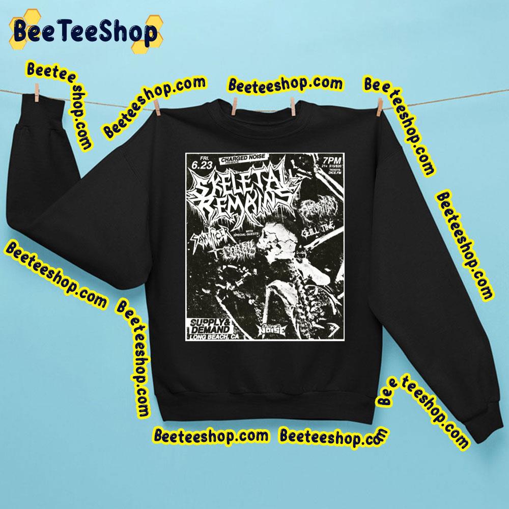 Charged Noise Skeletal Remains 2023 Trending Unisex Sweatshirt Charged Noise Skeletal Remains 2023 Trending Unisex Sweatshirt