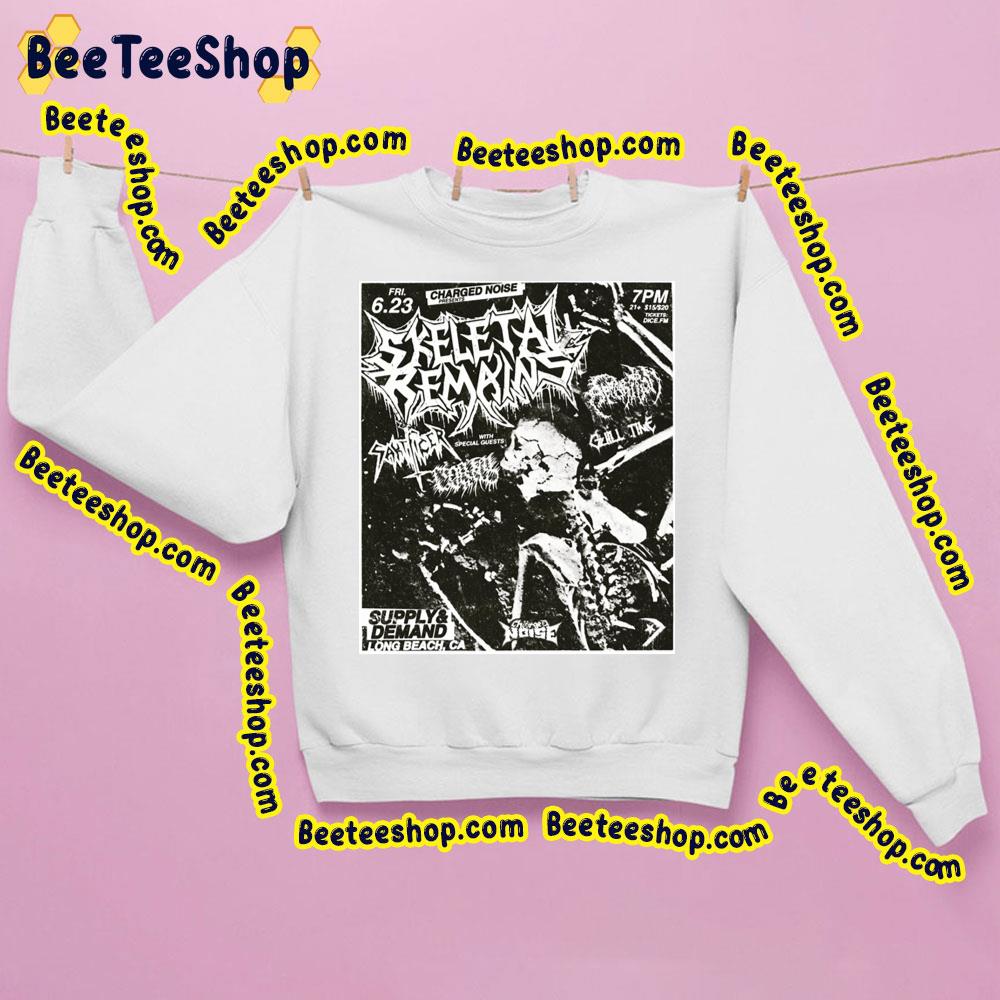 Charged Noise Skeletal Remains 2023 Trending Unisex Sweatshirt Charged Noise Skeletal Remains 2023 Trending Unisex Sweatshirt