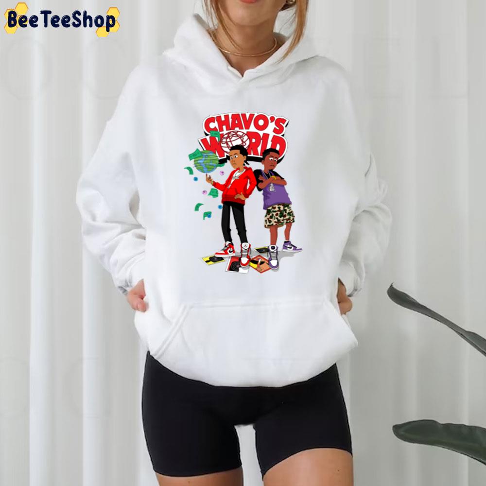 Chavo & Pi'erre Bourne - Chavo's World Trending Unisex T-Shirt Chavo & Pi'erre Bourne - Chavo's World Trending Unisex T-Shirt