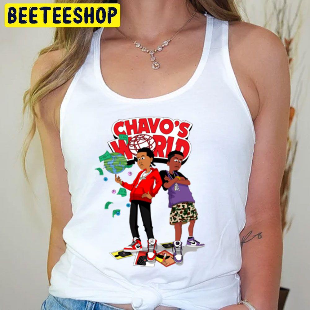 Chavo & Pi'erre Bourne - Chavo's World Trending Unisex T-Shirt Chavo & Pi'erre Bourne - Chavo's World Trending Unisex T-Shirt