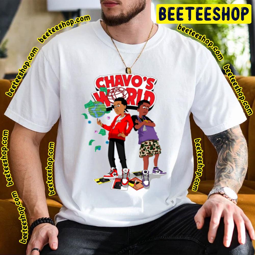 Chavo & Pi'erre Bourne - Chavo's World Trending Unisex T-Shirt Chavo & Pi'erre Bourne - Chavo's World Trending Unisex T-Shirt