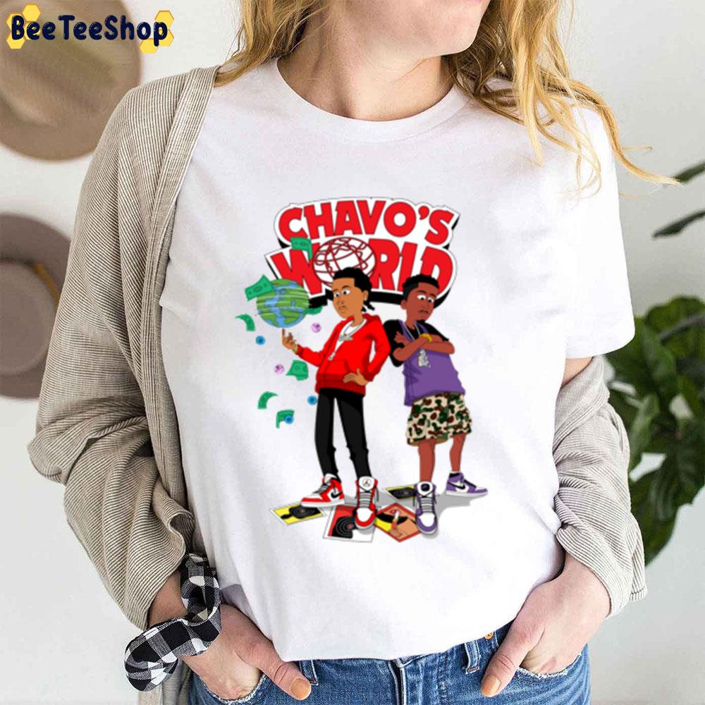 Chavo & Pi'erre Bourne - Chavo's World Trending Unisex T-Shirt Chavo & Pi'erre Bourne - Chavo's World Trending Unisex T-Shirt