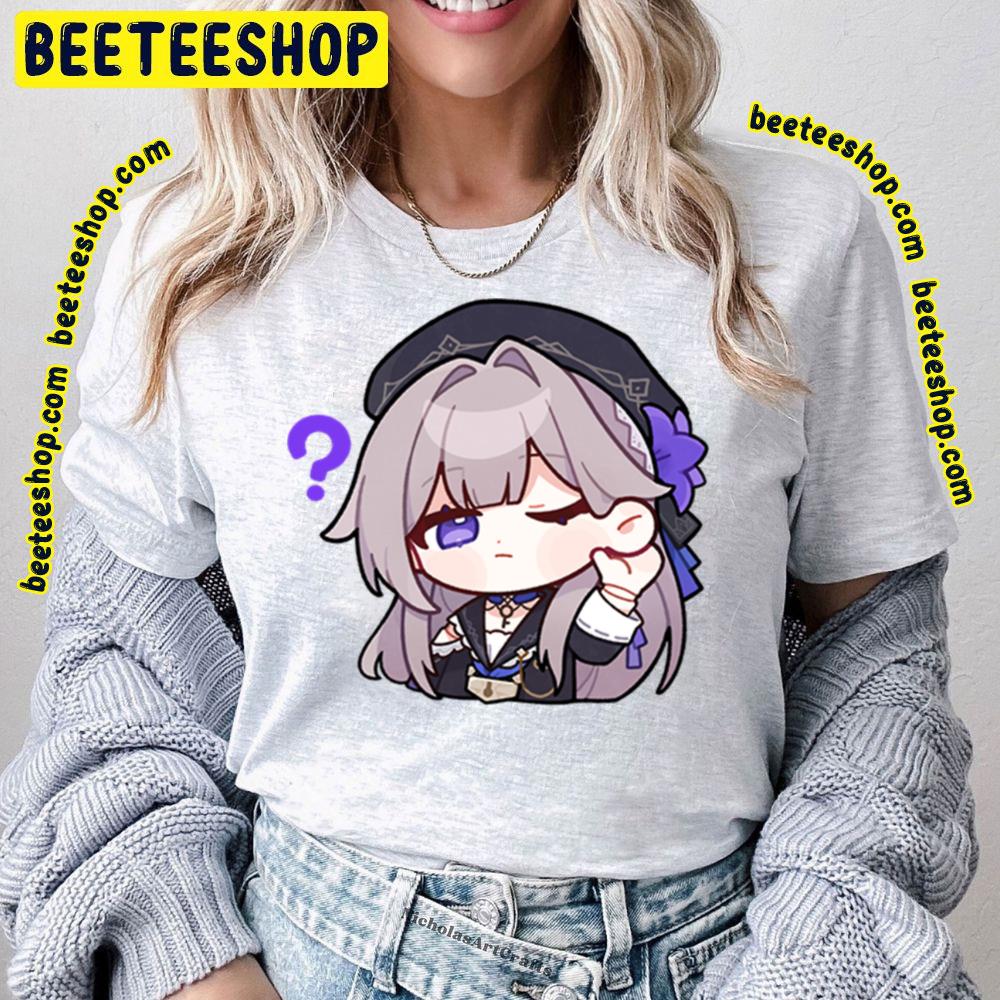 Chibi Clara Honkai Star Rail Game Trending Unisex T-Shirt Chibi Clara Honkai Star Rail Game Trending Unisex T-Shirt