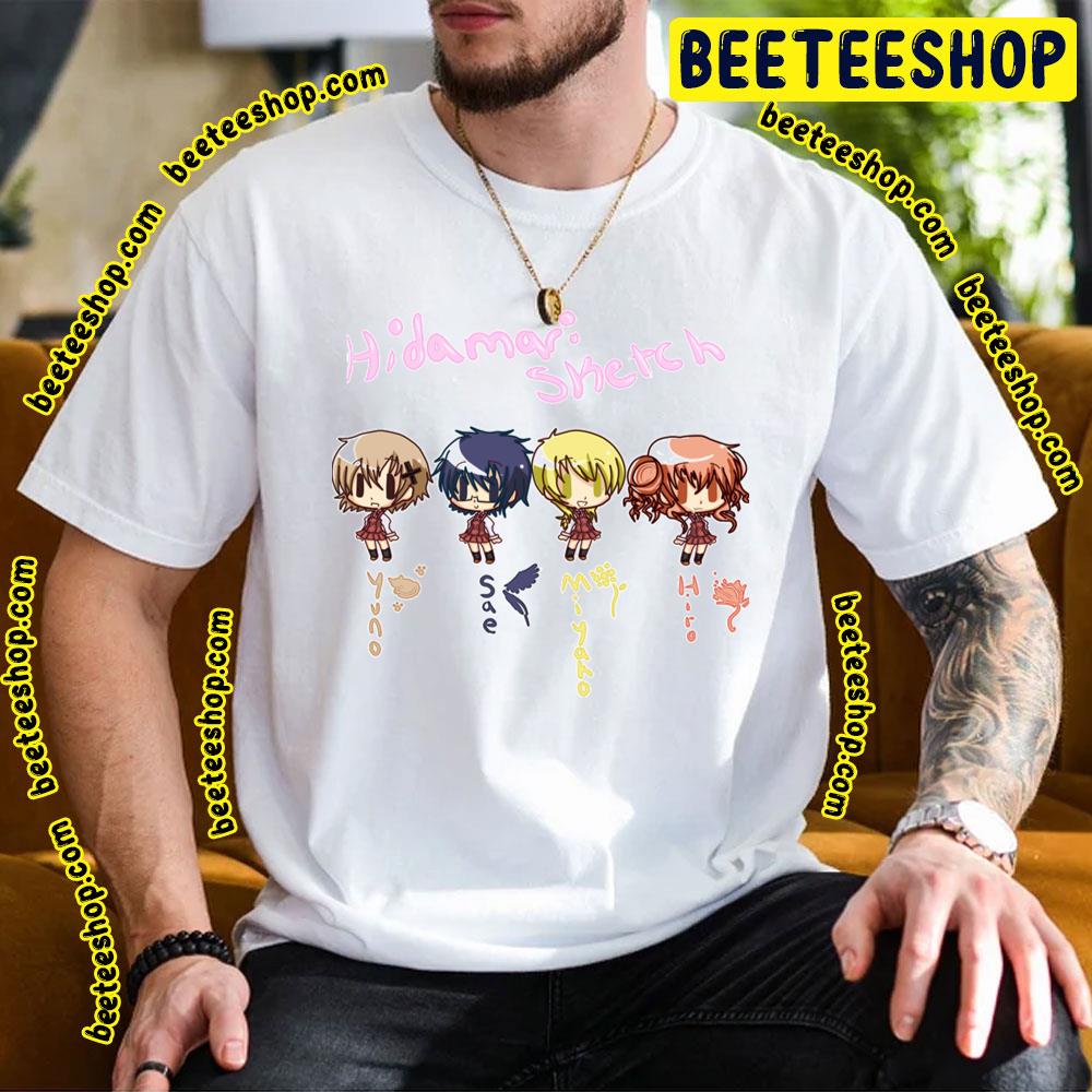 Chibi Hidamari Sketch Trending Unisex T-Shirt Chibi Hidamari Sketch Trending Unisex T-Shirt
