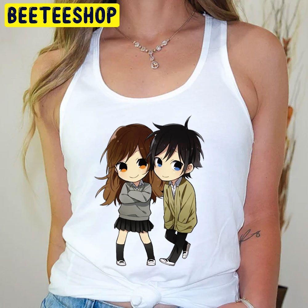 Chibi Hori Kyouko Hori Izumi Miyamura Hori-San To Miyamura-Kun Trending Unisex T-Shirt Chibi Hori Kyouko Hori Izumi Miyamura Hori-San To Miyamura-Kun Trending Unisex T-Shirt