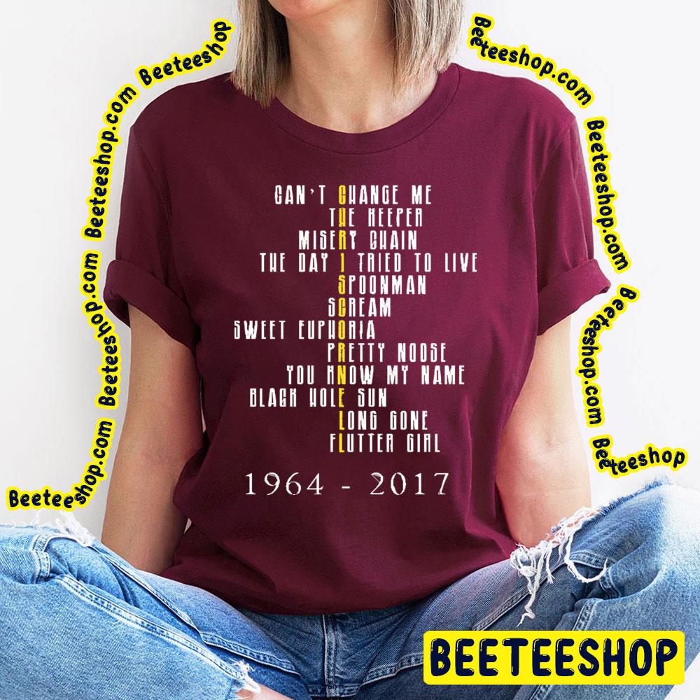 Chris Cornell 1964 2017 Trending Unisex T-Shirt Chris Cornell 1964 2017 Trending Unisex T-Shirt