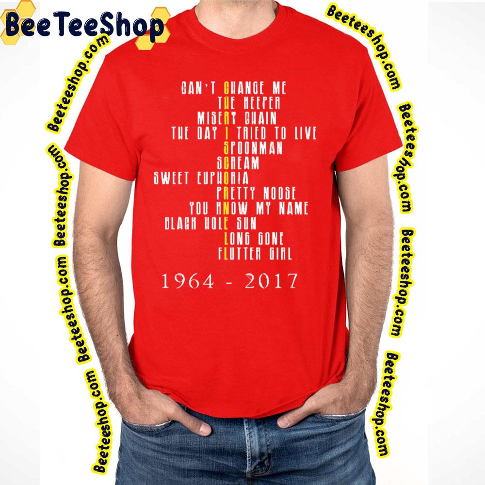 Chris Cornell 1964 2017 Trending Unisex T-Shirt Chris Cornell 1964 2017 Trending Unisex T-Shirt