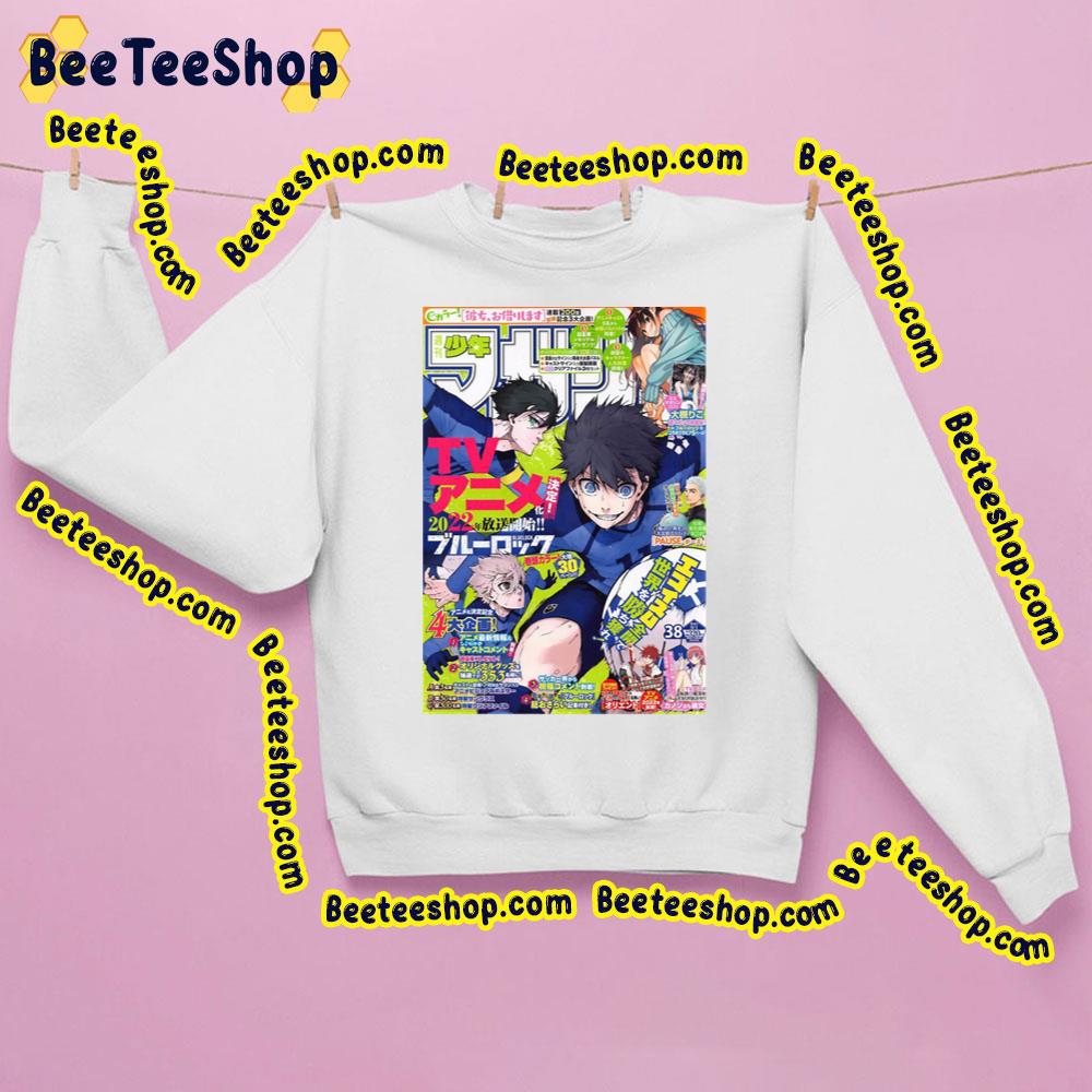 Comic Art Blue Lock Trending Unisex Sweatshirt Comic Art Blue Lock Trending Unisex Sweatshirt