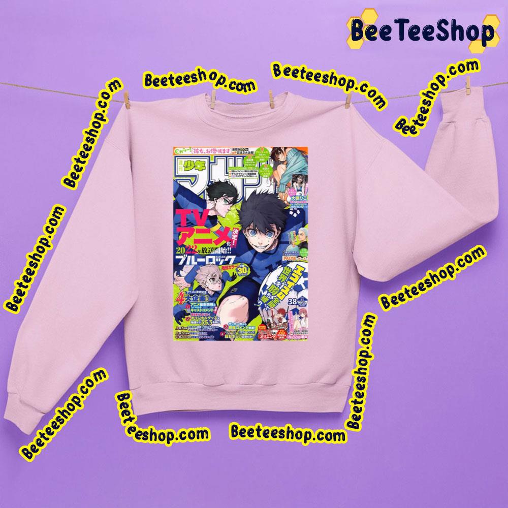 Comic Art Blue Lock Trending Unisex Sweatshirt Comic Art Blue Lock Trending Unisex Sweatshirt