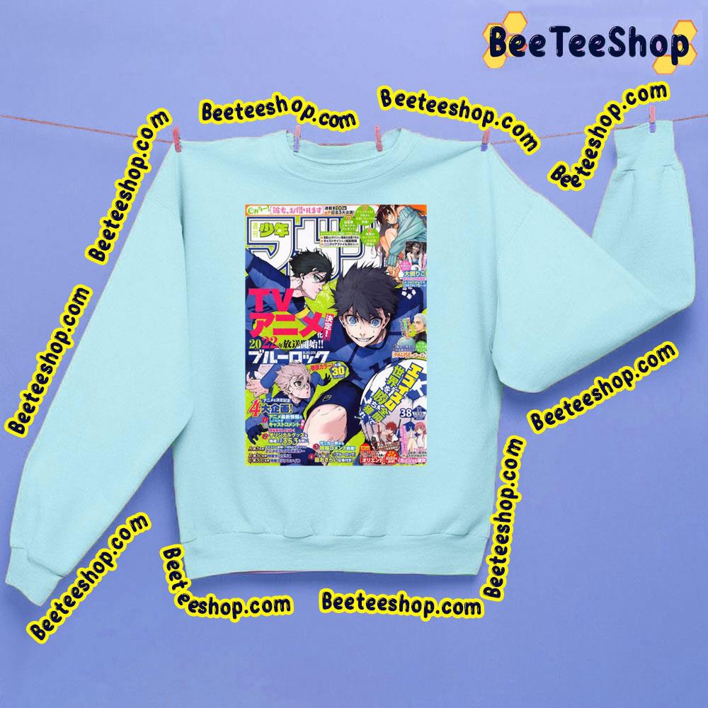 Comic Art Blue Lock Trending Unisex Sweatshirt Comic Art Blue Lock Trending Unisex Sweatshirt