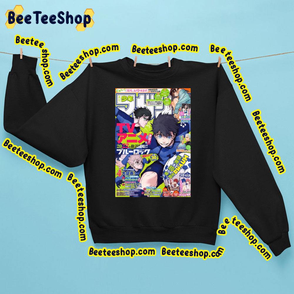 Comic Art Blue Lock Trending Unisex Sweatshirt Comic Art Blue Lock Trending Unisex Sweatshirt
