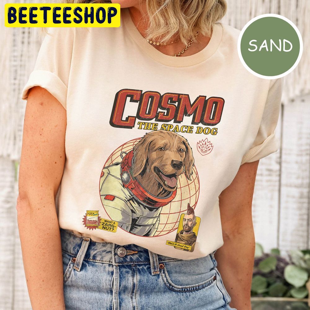 Cosmo The Space Dog Retro Guardians Of The Galaxy Vol3 Trending Unisex T-Shirt Cosmo The Space Dog Retro Guardians Of The Galaxy Vol3 Trending Unisex T-Shirt
