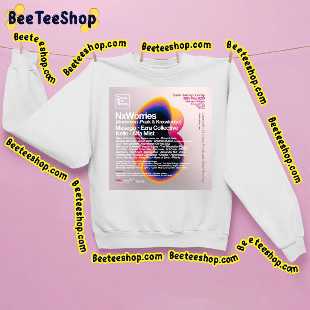 Cross The Tracks Festival Announces Its Full Lineup For 2023 Trending Unisex Sweatshirt Cross The Tracks Festival Announces Its Full Lineup For 2023 Trending Unisex Sweatshirt