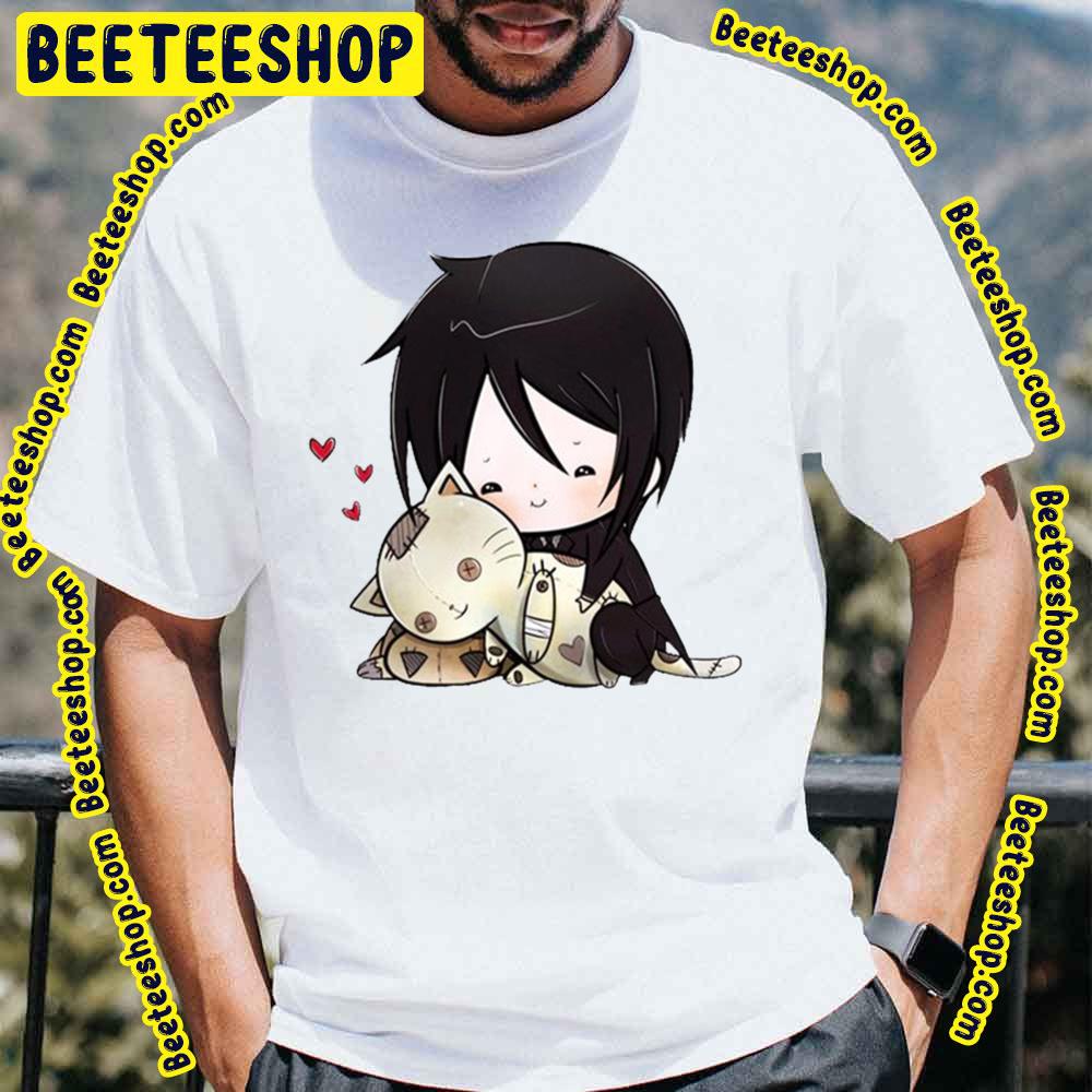 Cute Chibi Sebastian Michaelis Black Butler Kuroshitsuji Trending Unisex T-Shirt Cute Chibi Sebastian Michaelis Black Butler Kuroshitsuji Trending Unisex T-Shirt