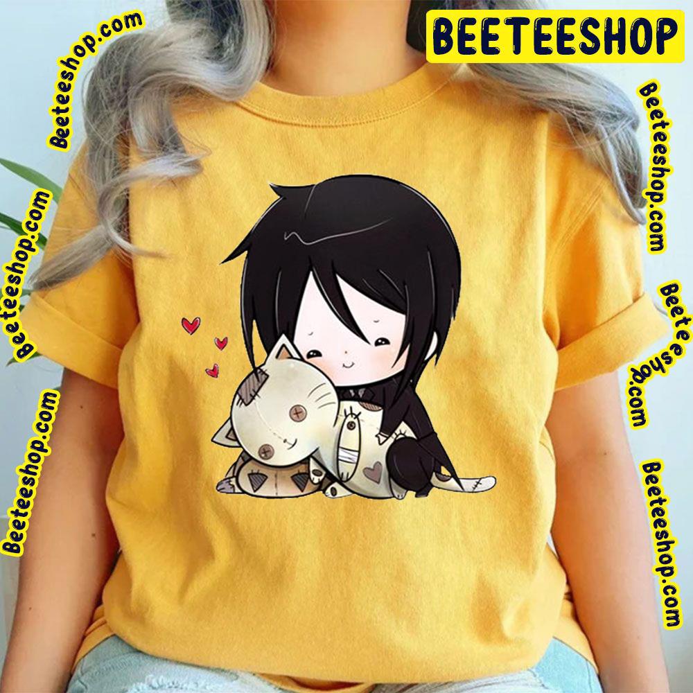 Cute Chibi Sebastian Michaelis Black Butler Kuroshitsuji Trending Unisex T-Shirt Cute Chibi Sebastian Michaelis Black Butler Kuroshitsuji Trending Unisex T-Shirt