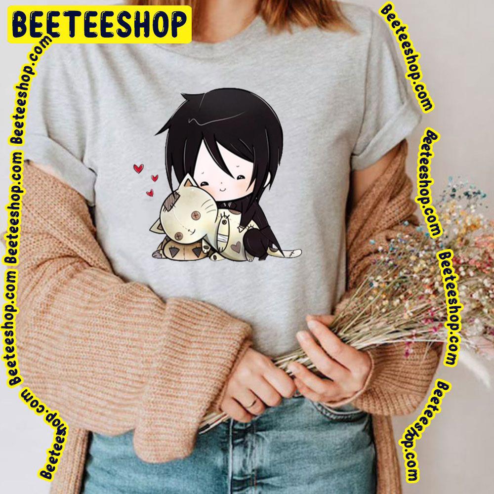 Cute Chibi Sebastian Michaelis Black Butler Kuroshitsuji Trending Unisex T-Shirt Cute Chibi Sebastian Michaelis Black Butler Kuroshitsuji Trending Unisex T-Shirt