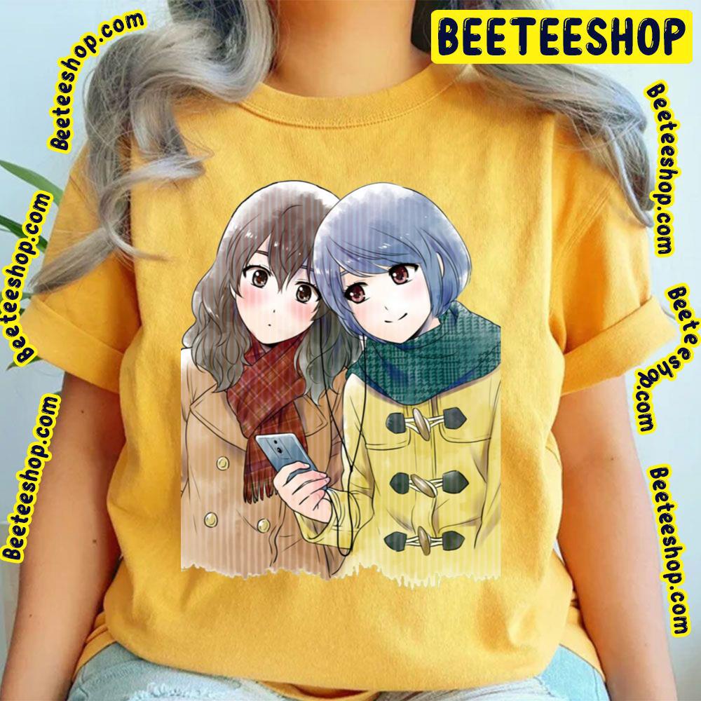 Cute Rui & Hina Fanart Domestic Na Kanojo Trending Unisex T-Shirt Cute Rui & Hina Fanart Domestic Na Kanojo Trending Unisex T-Shirt