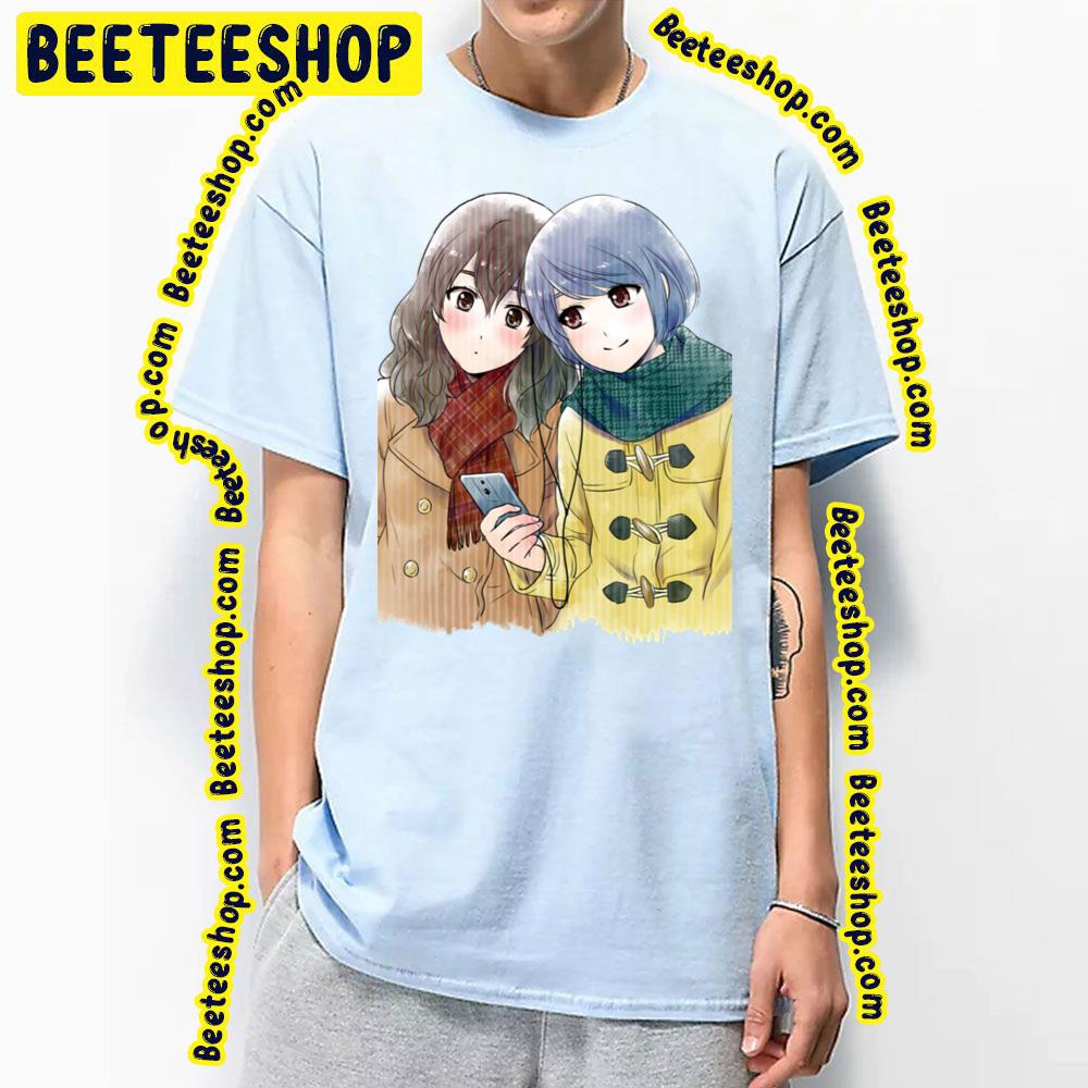 Cute Rui & Hina Fanart Domestic Na Kanojo Trending Unisex T-Shirt Cute Rui & Hina Fanart Domestic Na Kanojo Trending Unisex T-Shirt