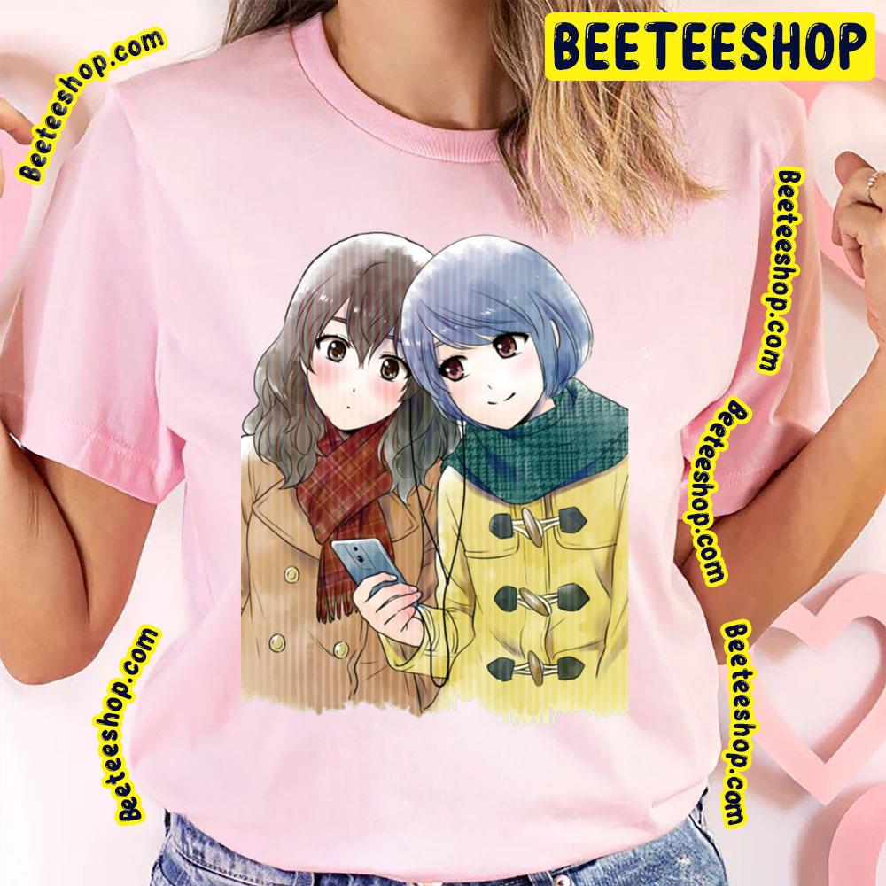 Cute Rui & Hina Fanart Domestic Na Kanojo Trending Unisex T-Shirt Cute Rui & Hina Fanart Domestic Na Kanojo Trending Unisex T-Shirt