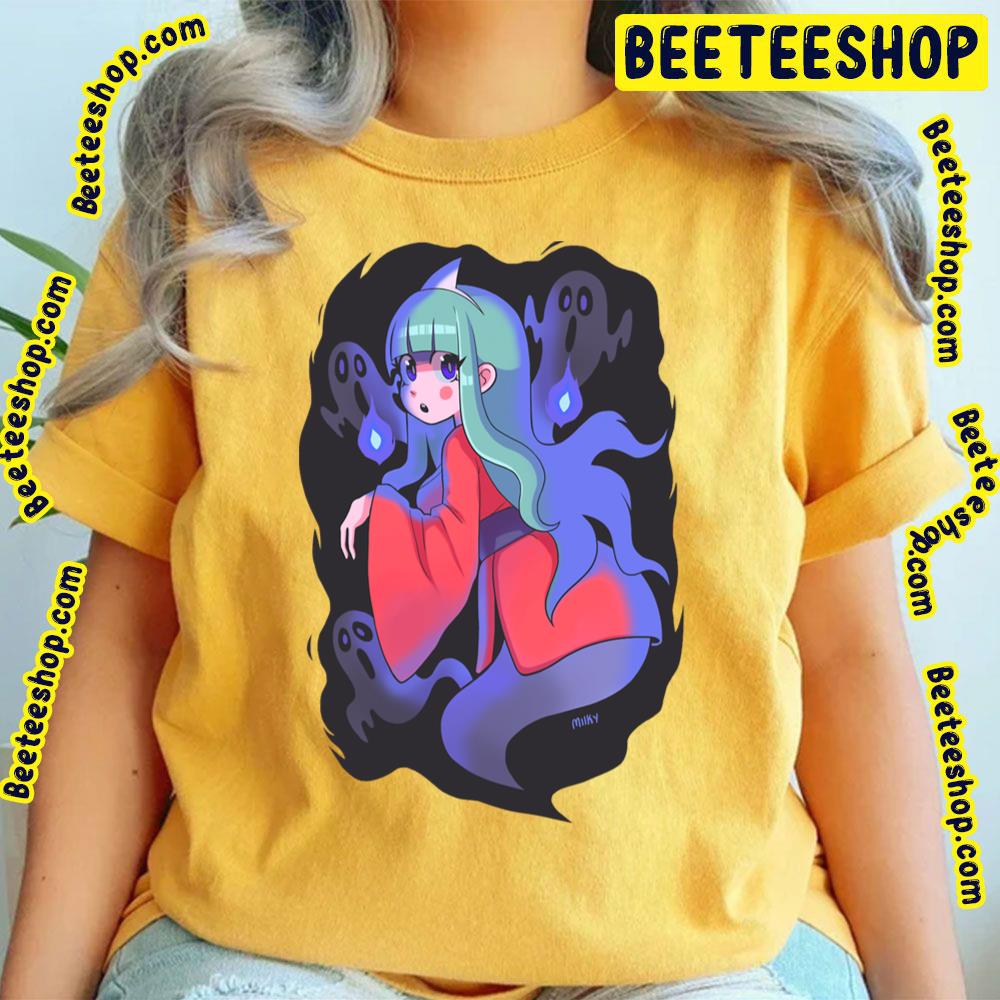 Cute Yokai Girl Trending Unisex T-Shirt Cute Yokai Girl Trending Unisex T-Shirt