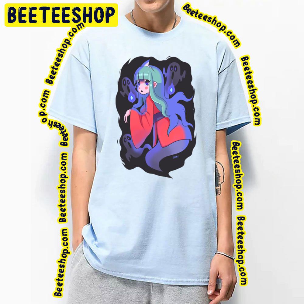 Cute Yokai Girl Trending Unisex T-Shirt Cute Yokai Girl Trending Unisex T-Shirt