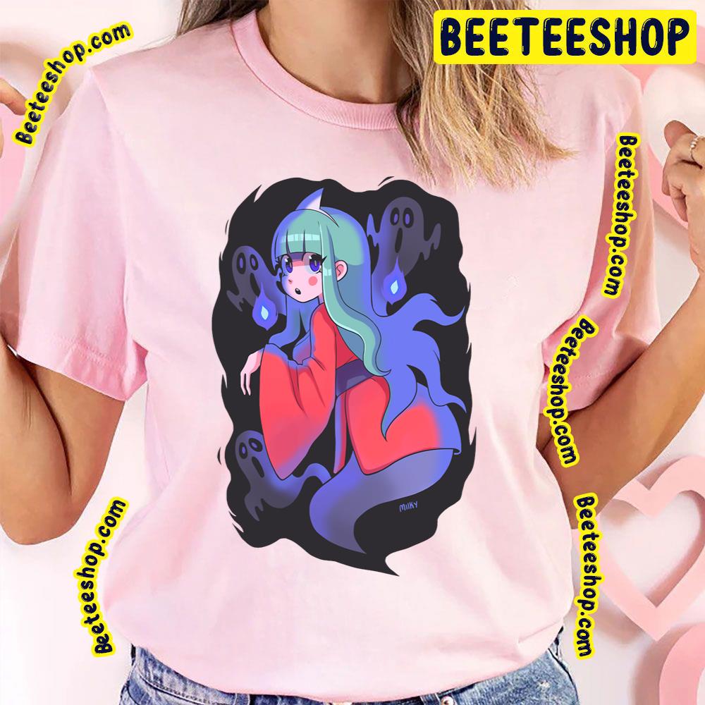 Cute Yokai Girl Trending Unisex T-Shirt Cute Yokai Girl Trending Unisex T-Shirt