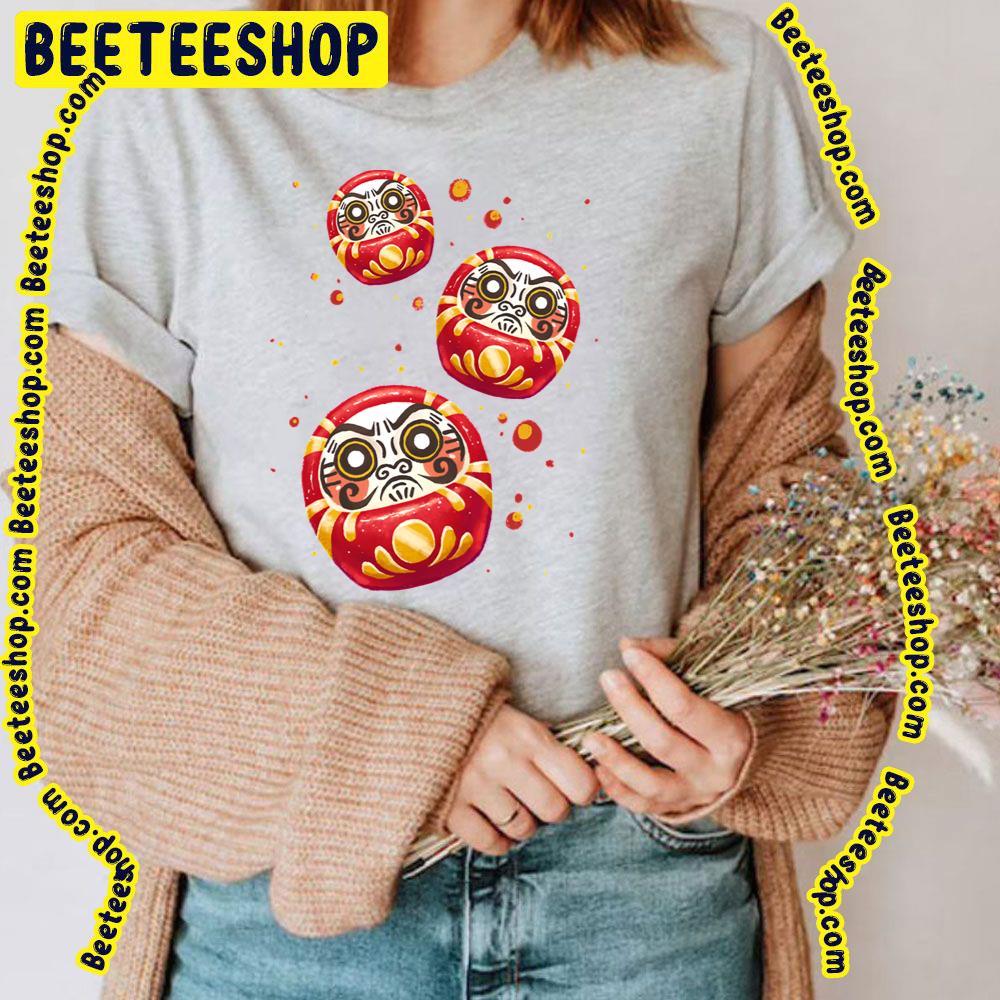 Daruma Dolls As The Gods Will Trending Unisex T-Shirt Daruma Dolls As The Gods Will Trending Unisex T-Shirt