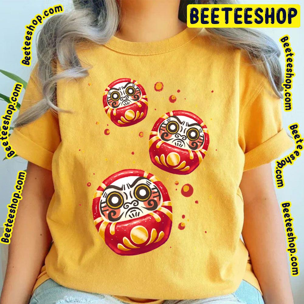 Daruma Dolls As The Gods Will Trending Unisex T-Shirt Daruma Dolls As The Gods Will Trending Unisex T-Shirt