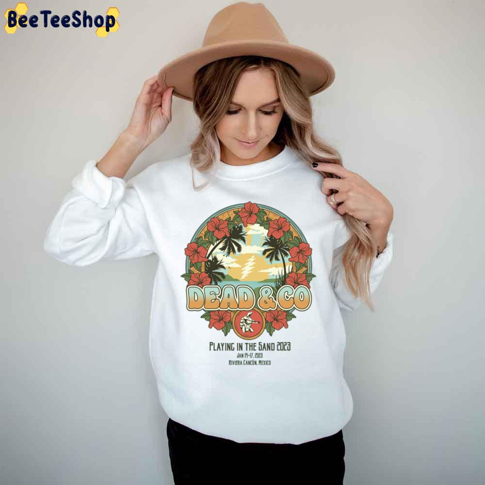 Dead And Company Playing In The Sand 2023 Trending Unisex T-Shirt Dead And Company Playing In The Sand 2023 Trending Unisex T-Shirt